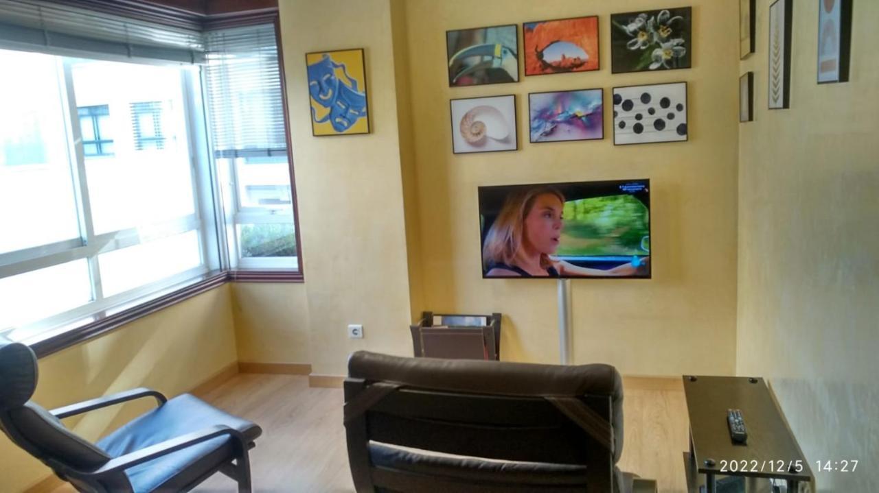 Appartamento Apt 40 M2 Air Conditioning Abitacion-Salon-Cocina-Bano Radiant Heating Vigo Esterno foto