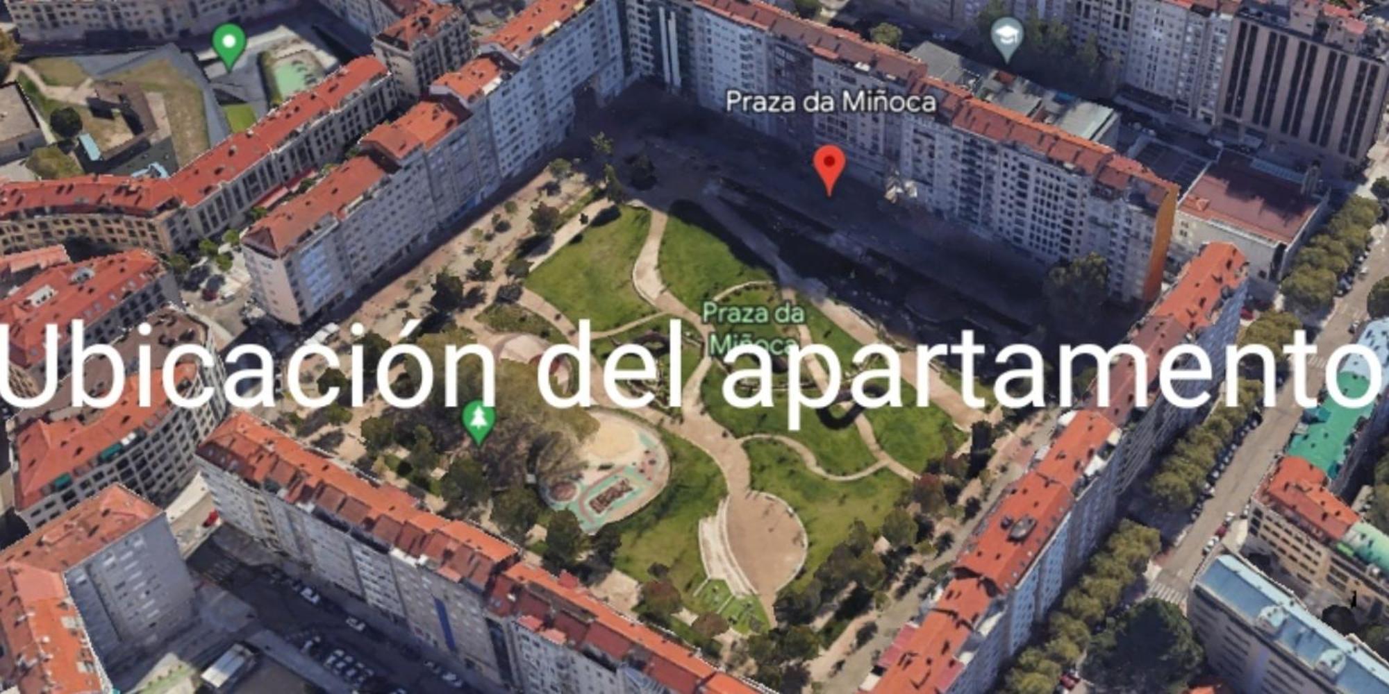 Appartamento Apt 40 M2 Air Conditioning Abitacion-Salon-Cocina-Bano Radiant Heating Vigo Esterno foto